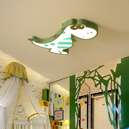 Ultra Thin Children S Room Ceiling Light Led Creative Dinosaur