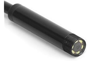 Heayzoki Endoscope Camera with Light, Mini Camera USB Endoscope for Android Phone and Computer, 6 Adjustable Led Lights Snake Borescope Camera with Micro USB, Type C