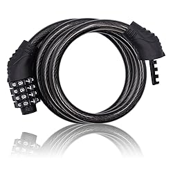Bike Lock Cable, 4 Digit 3 Feet Long Bike Lock
