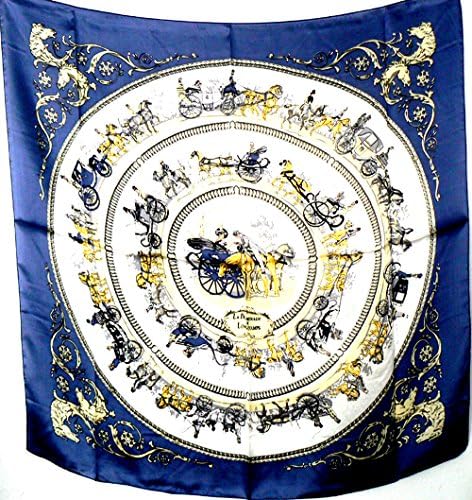 Silk Salon Large 100% Luxurious Charmeuse Silk Scarf Shawl Wrap Horse Equestrian