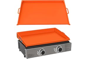 GODUCK Silicone Griddle Mat Cover for Blackstone Griddle 22 Inch, Full-Coverage Heavy Duty Food Grade Silicone Grill Protective Cover for Blackstone Griddle Accessories, Fathers Gifts for Dad Men Husband