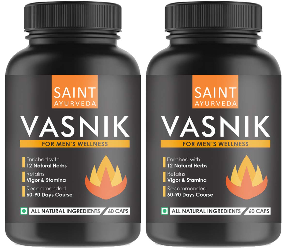 Saint Ayurveda Vasnik Capsules - 60 Days Dosage (120 Capsules)