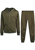 Quad Seven Boys' Fleece Jogger Set - 2 Piece Basic