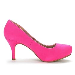 DREAM PAIRS Tiffany Womens Heels New Low Stiletto