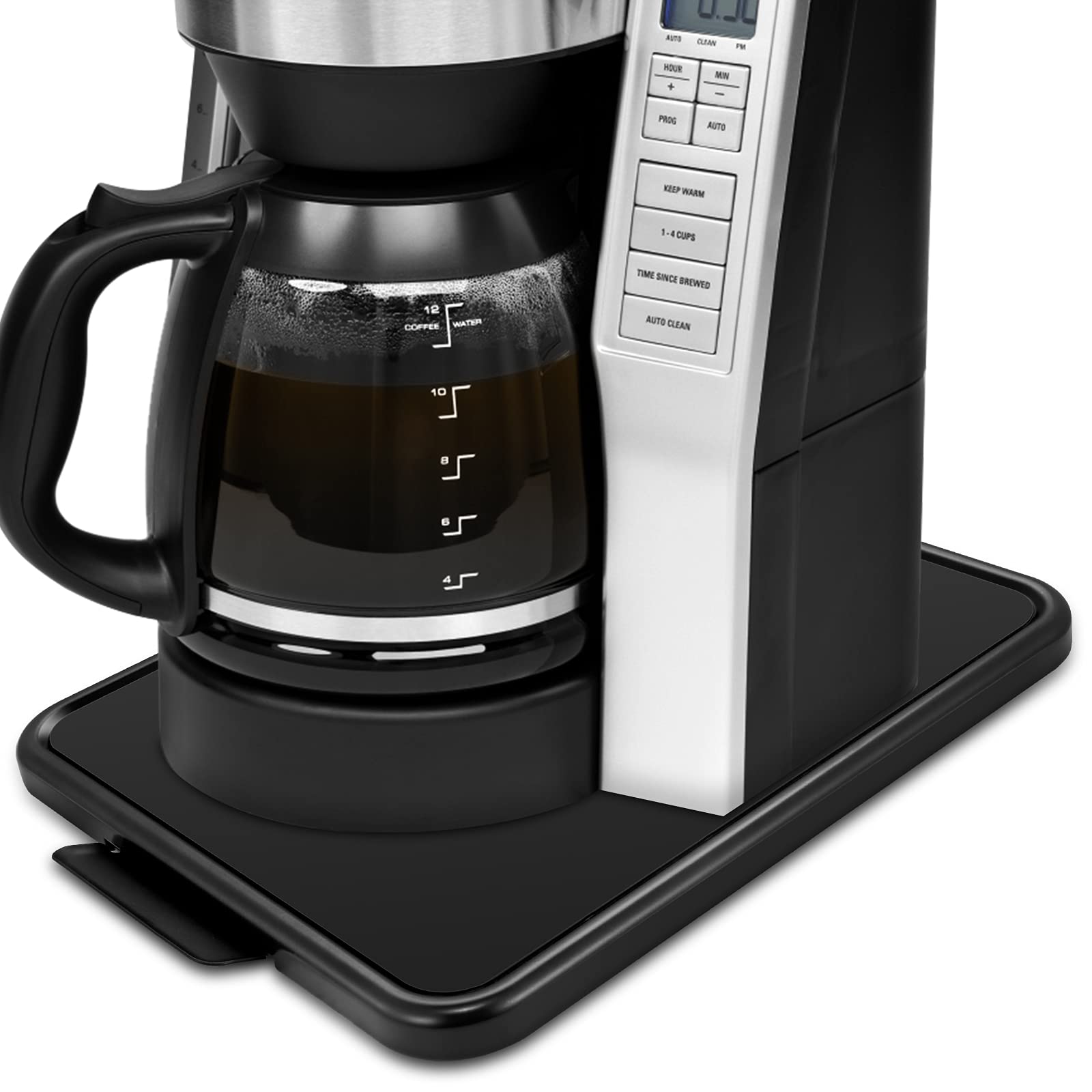 Kitchen Caddy Coffee Maker Sliding Tray for KitchenAid Stand Mixer Pot Under Cabinet Appliance Toaster Blender Air Fryer Countertop Storage Moving Slider (11.7