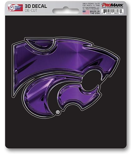 Kansas State University Wildcats K-State EMAW Vinyl Decal Sticker - Perfect For Laptop, Water Bottle, Car & More