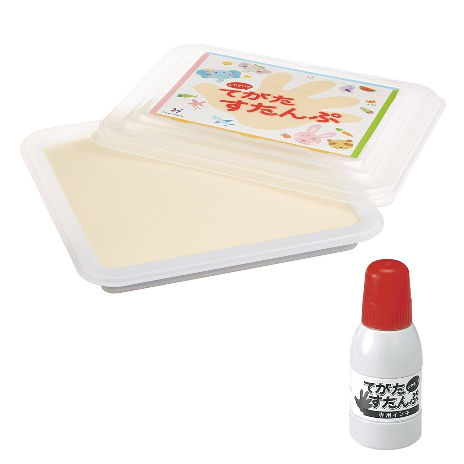 シャチハタ てがたすたんぷ ピンク商品画像