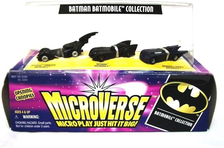 Batman Batmobile Collection MicroVerse Playset