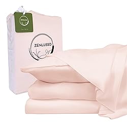 ZENLUSSO King Sheets, 100% Viscose Made from Bamboo