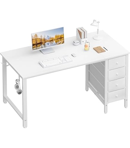 IKEA HAUGA デスク ホワイト 100×45cm 未開封未使用品 HAUGA ハウガ デスク, ホワイト, 100x45 cm - IKEA