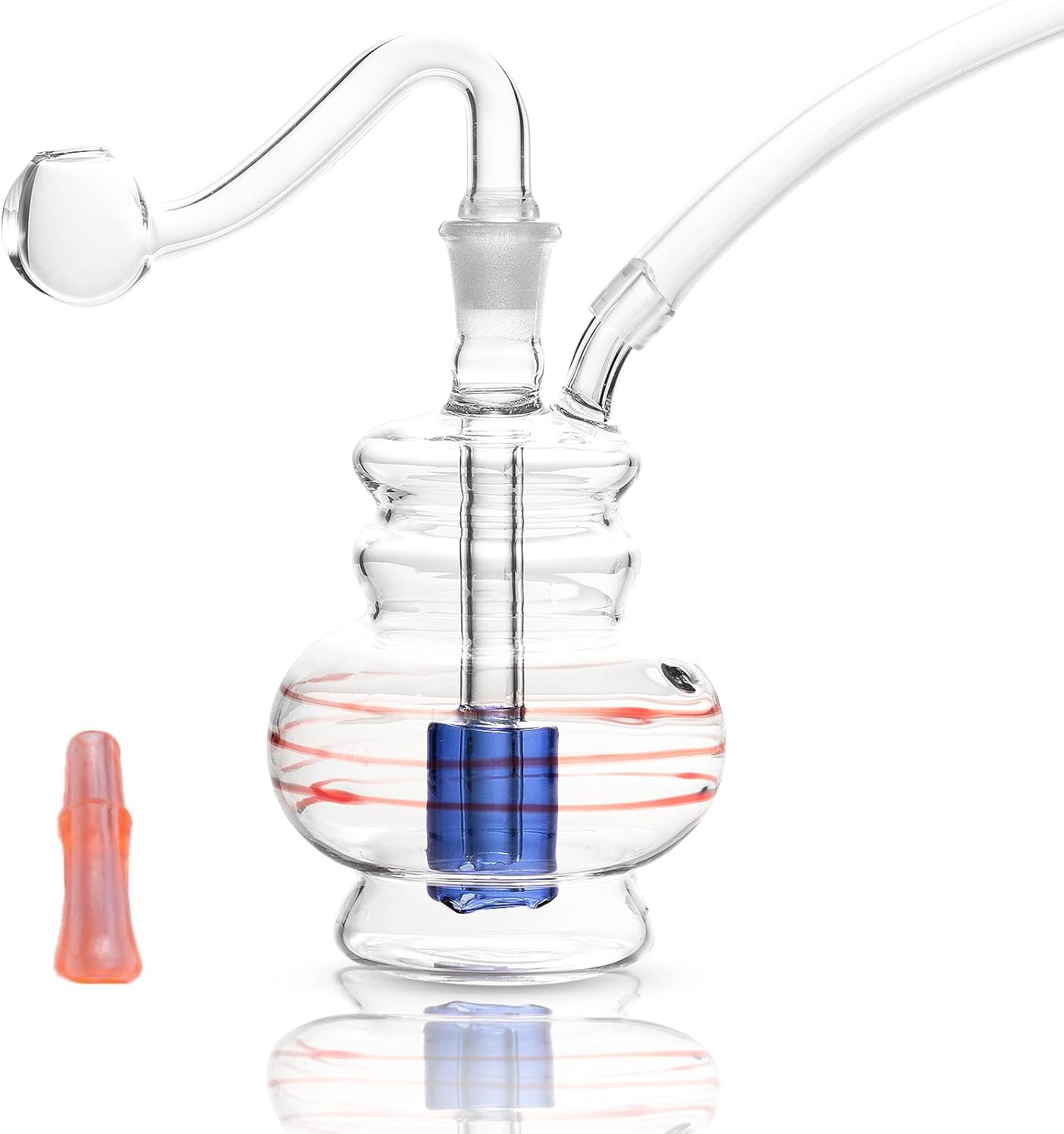 Oil Lamps & Accessories - 4'' Handmade Thick Oil Heat Resistant Bright Mini Burner Appearance Device Lamp