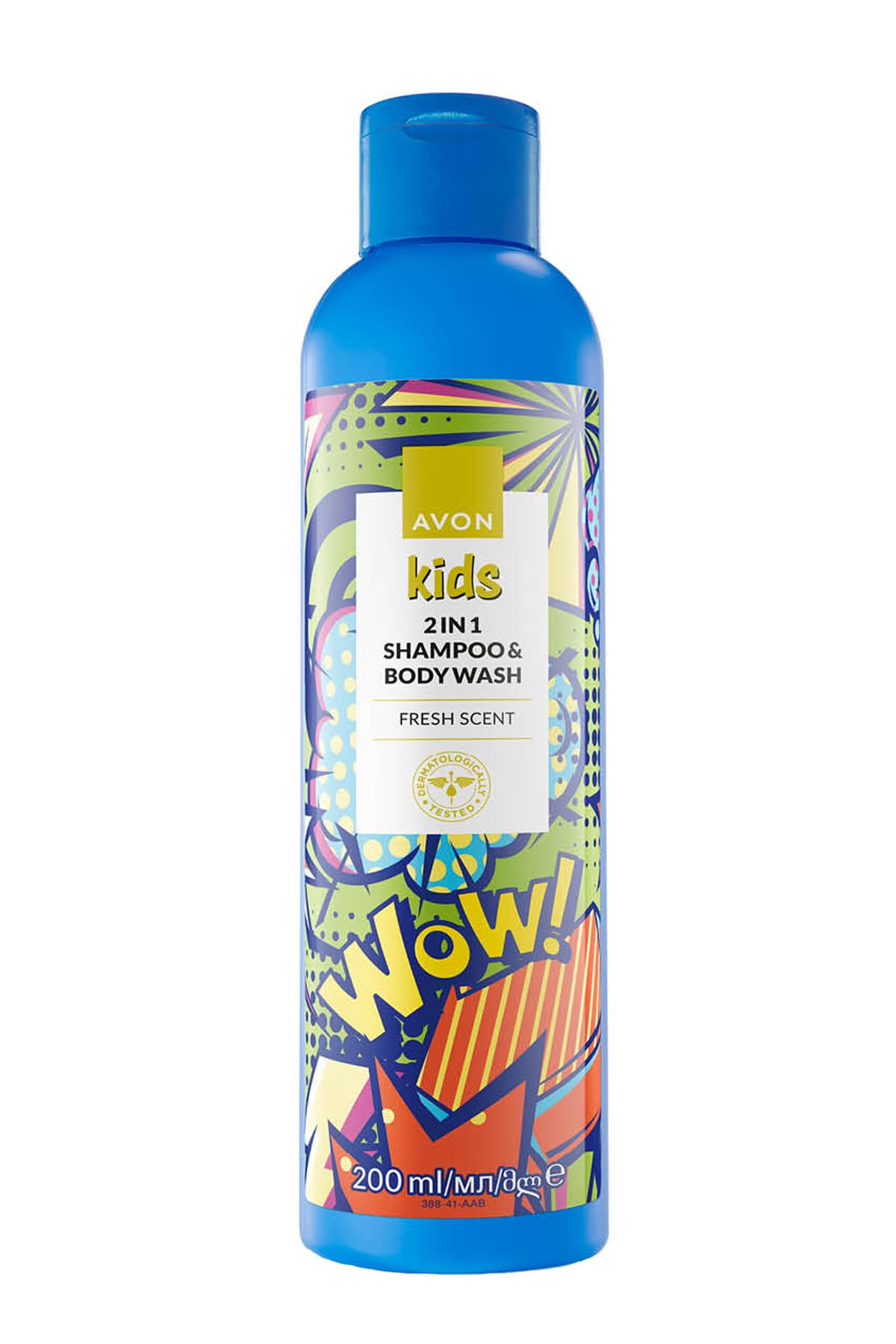 Avon Kids 2-in-1 Shampoo & Bodywash, Fresh Scent, 200ml