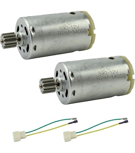 2 piezas de motor eléctrico de 550 40000 RPM de 12 voltios, alta velocidad RS550 12 V motor caja de cambios accesorios para ruedas eléctricas niños montar en piezas de automóviles 2 piezas de motor eléctrico de 550 40000 RPM de 12 voltios, alta velocidad RS550 12 V motor caja de cambios accesorios para ruedas eléctricas niños montar en piezas de automóviles