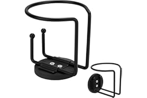 DURMMUR 1 Pack Magnetic Cup Holder, SUS 304 Stainless Steel Magnetic Cup Caddy, Magnetic Drink Holder for Tractor Mower School Bus Refrigerator, Vertical or Horizontal Cup Holder on Metal Surface