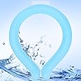 Cooling Neck Wrap for Hot Weather - Easy to Wear Ice Pack, Instant Relief for Hot Flashes, Menopause - Keeping Cool in The Heat - Outworks (Blue)