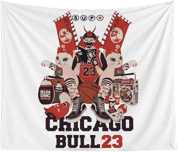 Amazon Co Jp 中華風イラストタペストリー リビングルームベッドルーム人格背景布 装飾的な壁のタペストリー ベッドルーム ベッドサイドの大きな吊り布 130x150cm 150x0cm 95x73cm ホーム キッチン