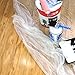 3Rolls Plastic Drop Cloth Double Thick 1 Mil Multi use 3 Rolls 9x12 inch,Drop Cloth,Paint Drop Cloth Clear Plastic Drop Cloth,for Painting,Mattress Bag,Sofa Cover