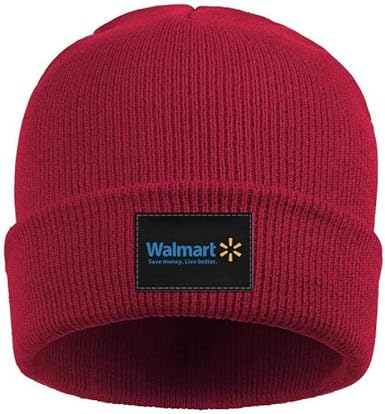red beanie hat walmart