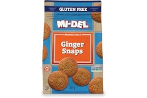 MI-DEL Ginger Snap Gluten Free Cookie 227g