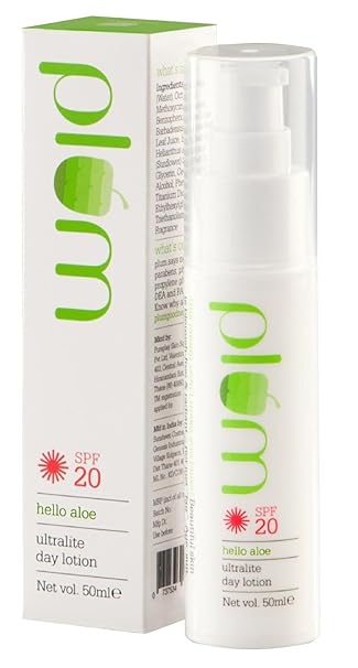 Plum SPF20 Hello Aloe Ultra Lite Day Lotion, 50ml