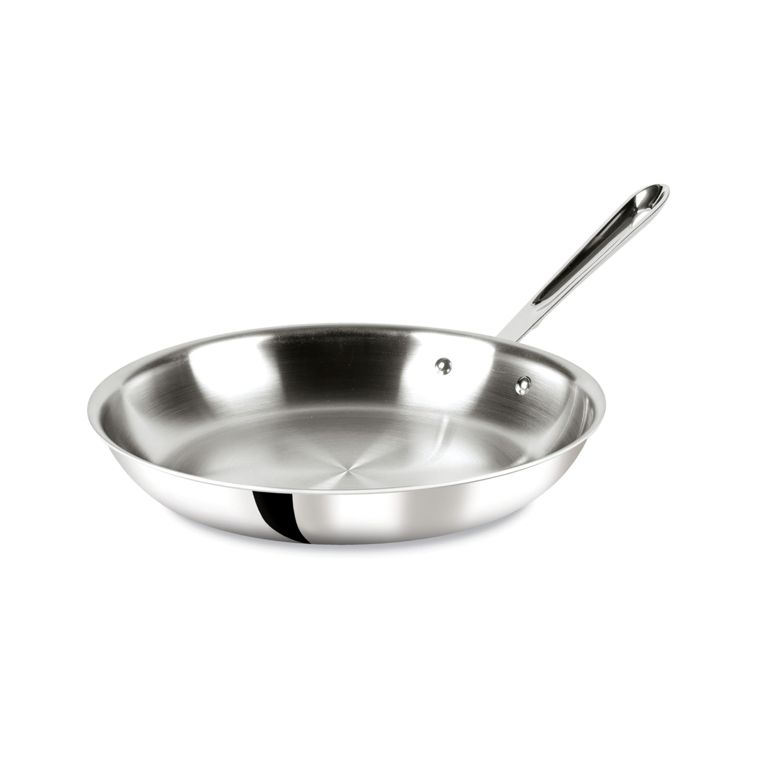 All-Clad D3 Nonstick Fry Pan Set - 2 Piece (8" & 10"), Tri-Ply Stainless Steel, Induction & Oven Safe