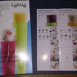 Compra Lékué Luki - Molde para helados, dos unidades, color verde ...