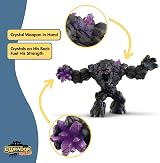 Schleich Eldrador Creatures Shadow World Stone Monster Toy 9" with Crystal view 7