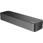 ULTIMEA 2.1ch Soundbar Built-in Subwoofer, Home Theater System, App Control | Peak Power 132W, 16 Inches Bluetooth 5.4 TV Speakers, Sound Bar for PC, All-in-one, Opt/AUX/Wall Mount, Poseidon M20 Pro