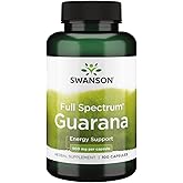 Swanson Guarana 500 Milligrams 100 Capsules