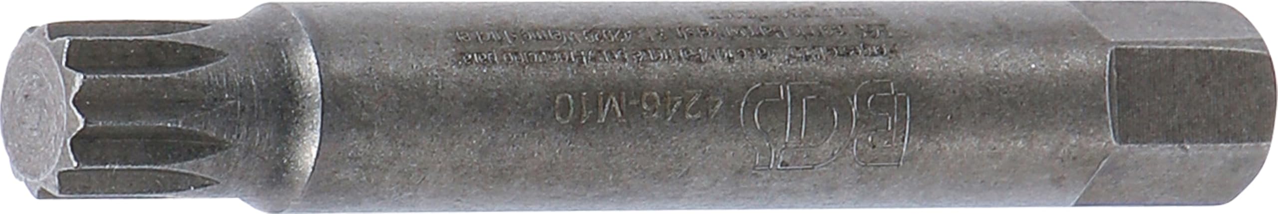 BGS 4246-M10 | Bit | Length 75 mm | 10 mm (3/8") Drive | Spline (for XZN) M10