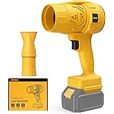 Electric Leaf Blower Cordless for Dewalt 20v Max Battery, Handheld Leaf Blowers for Lawn Care, Blowing Leaves ＆ Dust, Turbo Jet Blower Car Dryer, battery Powered Mini Leaf Blower(Battery Not Included)