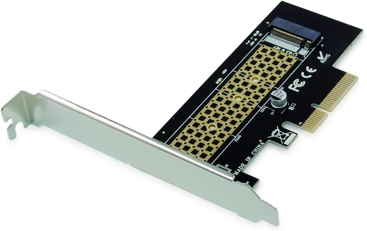 Conceptronic EMRICK05B PCI Express Card M.2 NVMe SSD PCIe Adapter, Gold