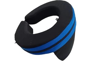 FJMQHU Go Kart Neck Protector Cover Neck Wrap Brace for Game Circuit Outdoor Indoor, Blue aldult