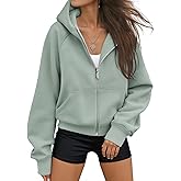 AUTOMET Womens Zip Up Hoodies Fleece Jackets Oversized Sweatshirts Fall Fashion Outfits 2026 Sweaters Winter Clothes