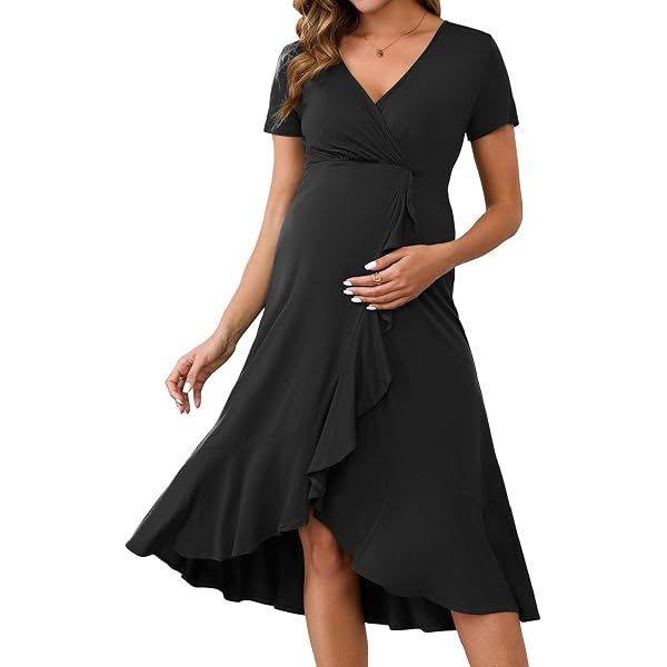 sachin and babi light blue dress Show Off Your Bump: The Best Maternity Cocktail Dresses  EasyJug