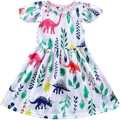 girls dinosaur dress