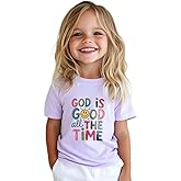 Jesus Shirt for Kids Girls Boys Jesus Loves You Christian Easter T-Shirts Funny God Short Sleeve Tops Graphic Tee 2-8 Years