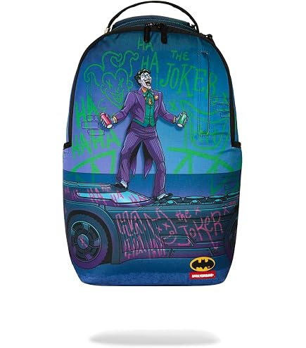 Amazon.com | DC Comics Kids Joker Backpack - Batman  display picture 3