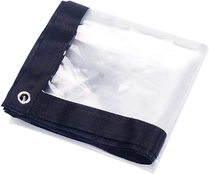 Clear Tarps Heavy Duty Waterproof, Transparent Plastic Tarpaulin, Tarp