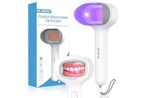 Plaque Disclosing Tablets Alternatives Rechargable Dental Plaque Detector Light Shows Plaque Lamp Instant Display Tooth Calcu