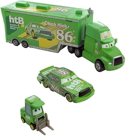Amazon.com: Disney Pixar Cars 1: 55 fundido exclusivo juego de Pit Crew equipo HTB: Toys \u0026 Games