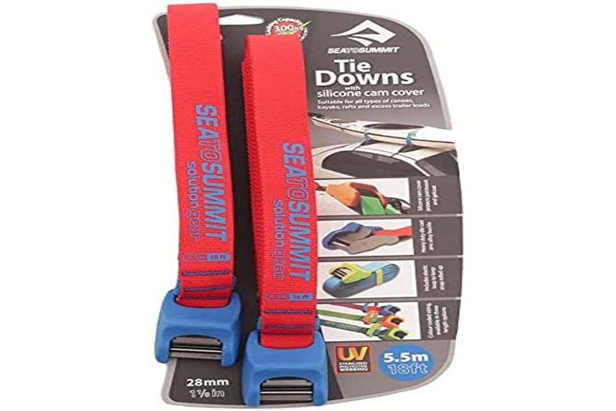 Sea to Summit Tie Down Strap with Silicone Cam Cover - Retaining Straps/Luggage Straps