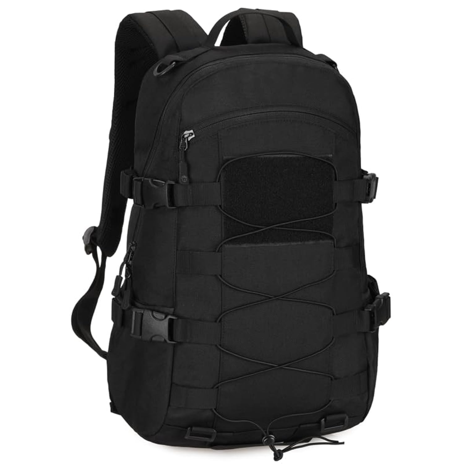 YFNT Tactical Backpack Molle School Bag Military School Bag Daypack Waterproof Backpack Trekking Backpack for Outdoor Sports Fitness Hiking, Black#3, M