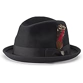 Brixton Men's Gain Fedora Hat