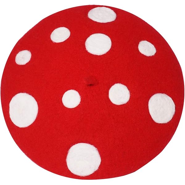 5828 Green Leave Fruit Cosplay Beret Vintage Painter Hat Lolita Kawaii Wool FAICCIA Green Leave Fruit Cosplay Beret Vintage Painter Hat  main image 3