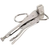 Miskall Pulling Plier Clamp, Auto Bodywork Tool,20085 2000lb Auto Body Stud Pins Pull Plier with 2 Pull Ring Carbon Steel Stud Pins Flange Pull Plier for Car