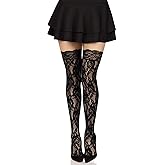 Leg Avenue womens Hosiery Lace Thigh Highs