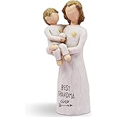 AUKEST Grandma Birthday Gifts - Christmas Birthday Gift for Grandma, Grandmas Gifts, Grandmother Gift - Sculpted Hand-Painted Figure