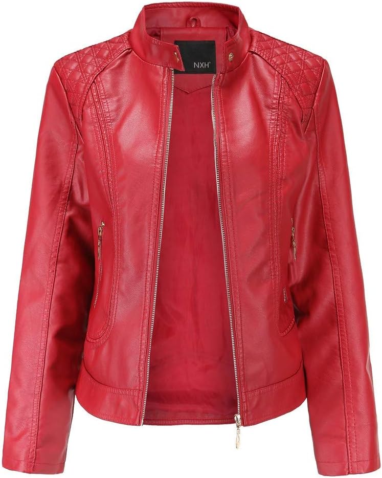 Winter Outwear Women Sale Leather Warm Short Coat Jacket Parka Zipper Tops Overcoat Coats