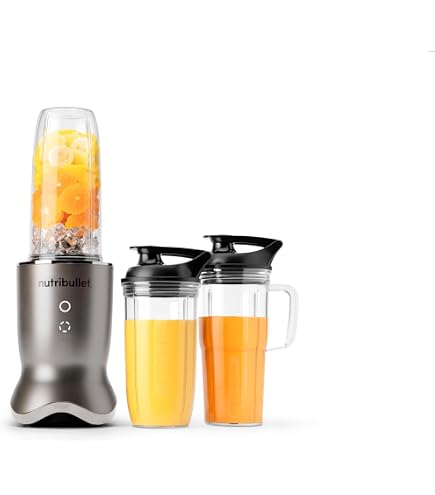 Blender Personnel Beast Mighty 850 Plus - Moteur 850W - Bols Inclus - Pour Smoothies, Glace, Sauces - Compact Et Puissant